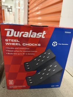 STEEL WHEEL CHOCKS