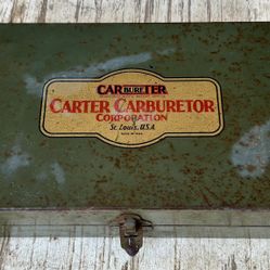 CARTER CARBURETOR VINTAGE KIT AND TOOLS
