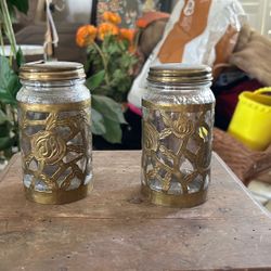 Ornate Nestle Jars 