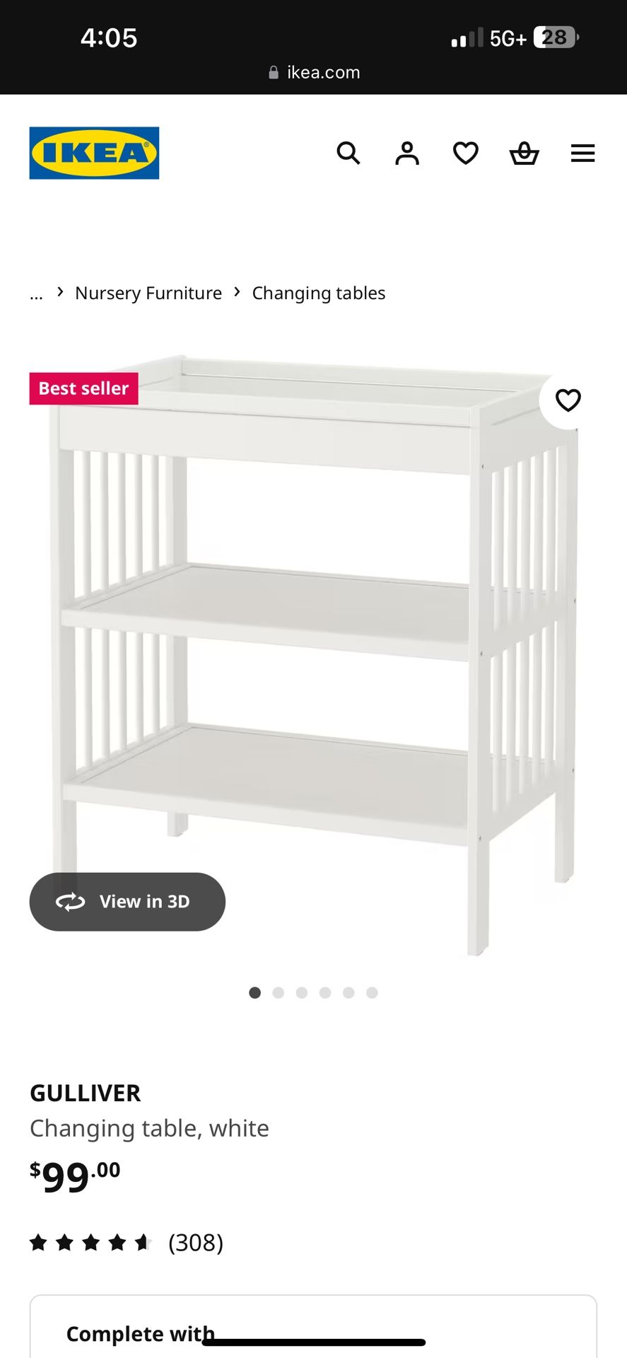 Ikea Baby Changing Table