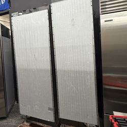 SKS Panel Ready Built In 54” Column Set Fridge Freezer