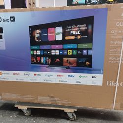 77" Screen Oled C5 By LG ThinQ Evo.  Original Box SEALED.  No Scratches No Dead Pixels No Burn Spots. 