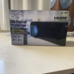 Supersonic HD Digital Projector SC-80P