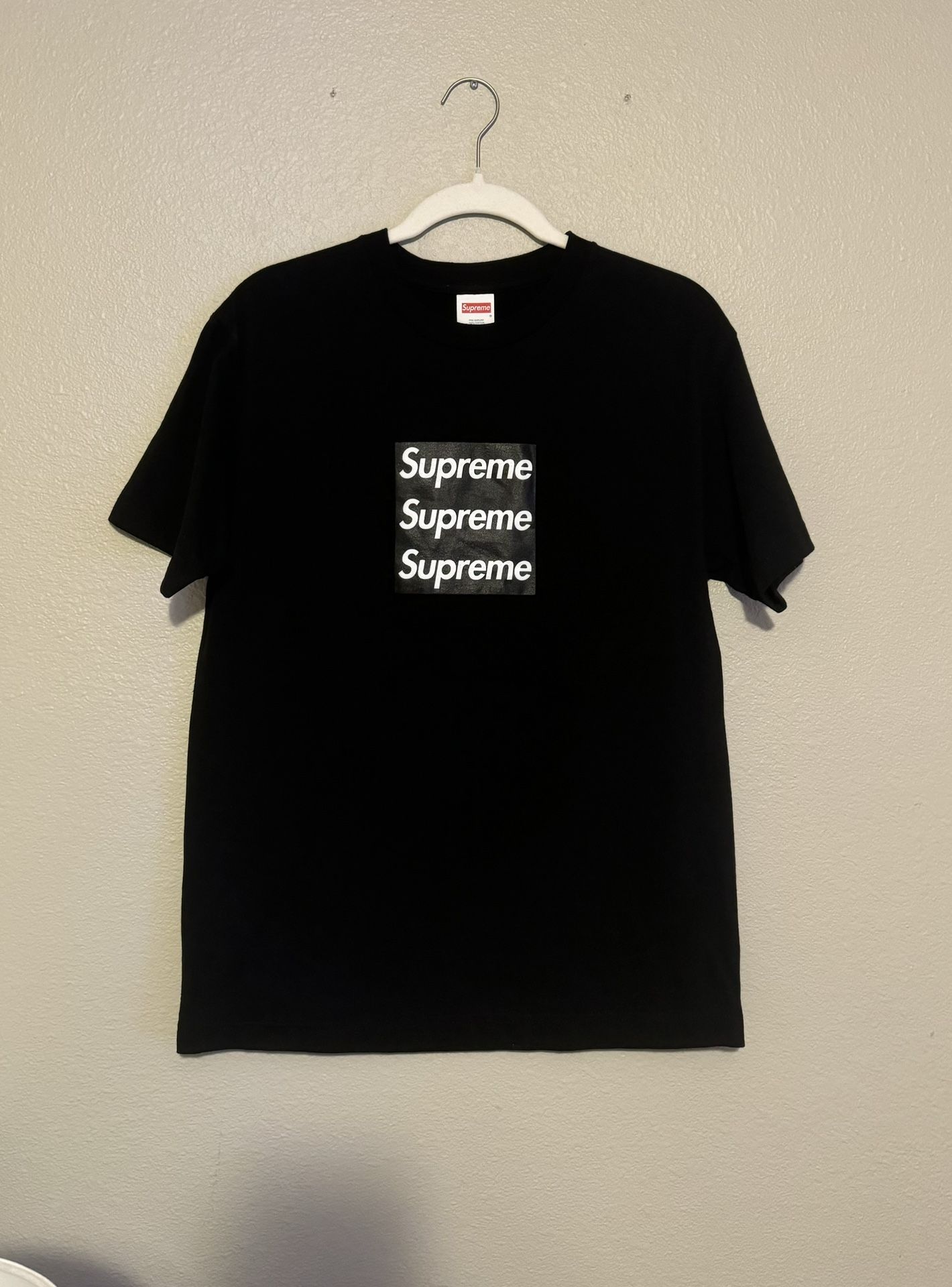 Supreme x Asspizza Box Logo Tee
