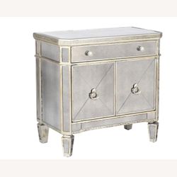 Z Gallery Borghese Stained Mirror Stand