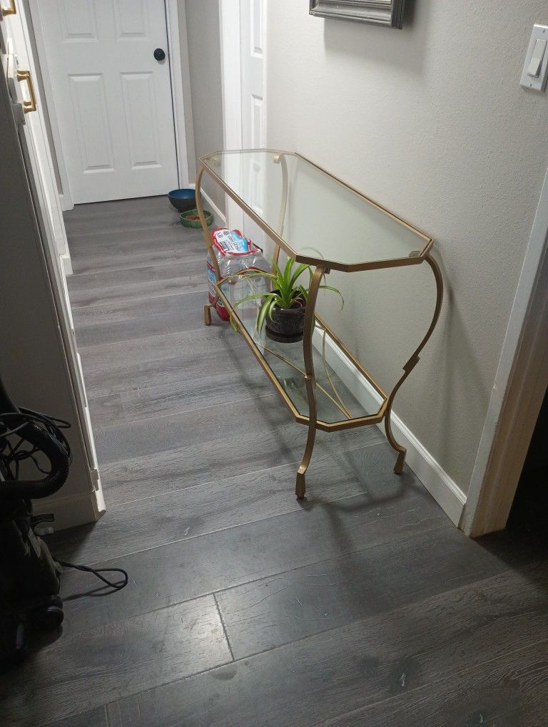 Wrought Iron Console Table
