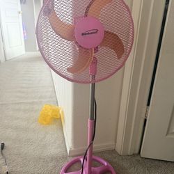 pink kid fan