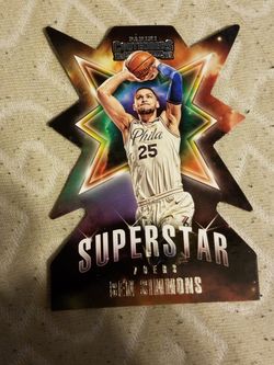 Ben Simmons Panini Superstar card