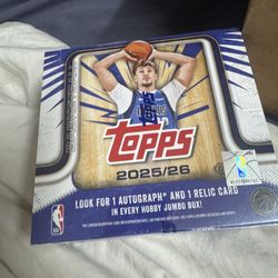 2025-26 Topps Basketball - Hobby Jumbo Box