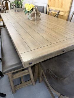 Brand New Wood Dining Sets Available @ FURNITURE LOVE ❤️ Same Day Delivery 🚚 