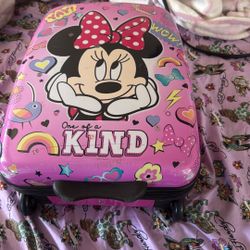 Kids Minnie Mouse Suitcase