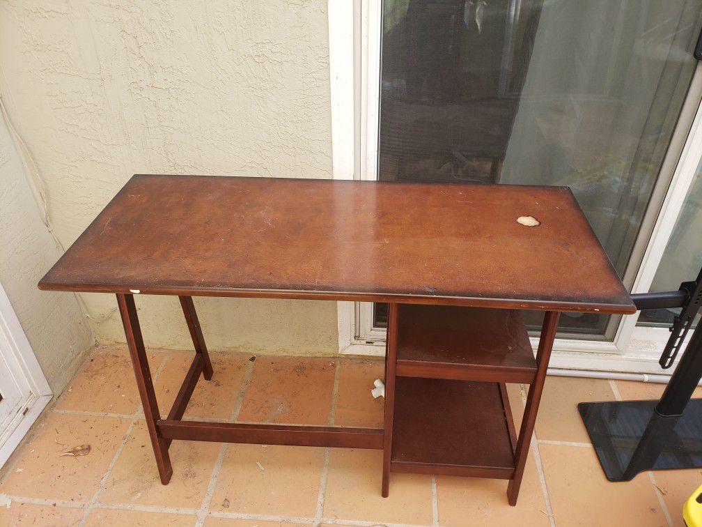 Free Desk and Entertainment Center
