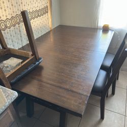 Dining Table 3 Chairs