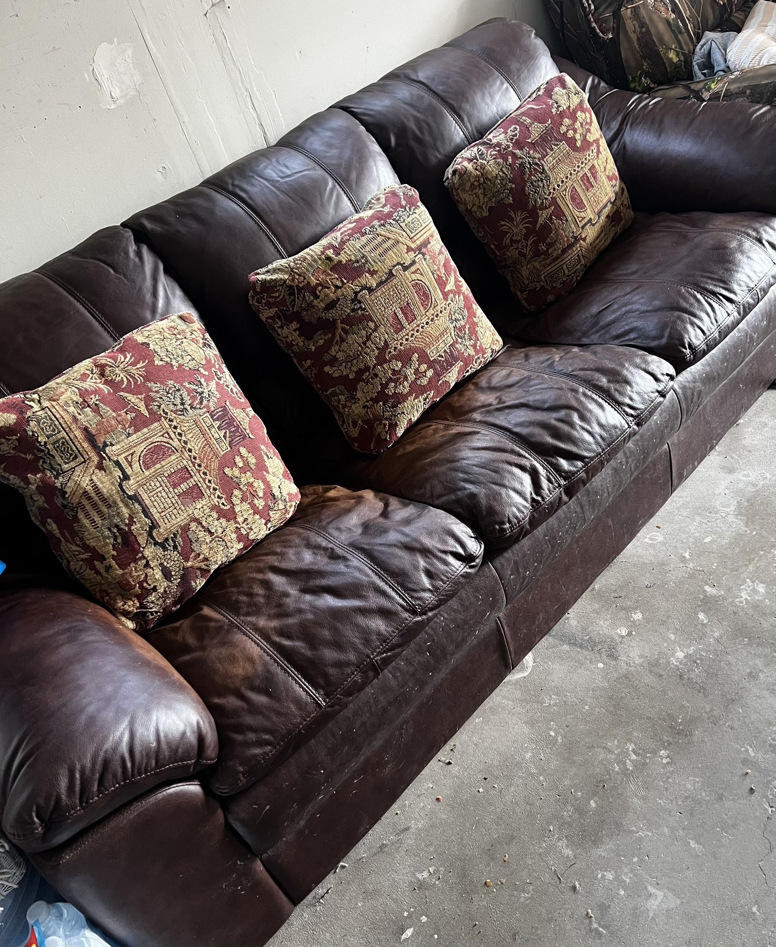 Leather Couch