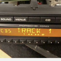 Porsche Car Stereo! Original! Becker Original Equipment Stereo with Integrated CD for Boxster or 911 . 