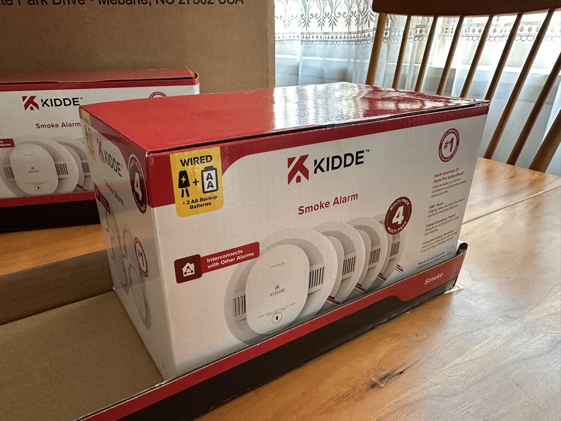 Kidde Wired+AA Smoke Alarms
