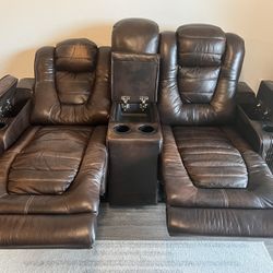 Double Recliner Sofa