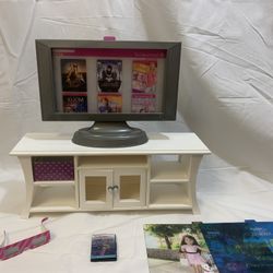 American Girl TV And Console