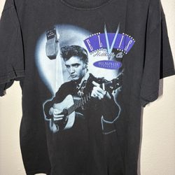 Vintage Elvis Presley The Hillbilly Cat Memphis Tennessee 2001 tee Sz large