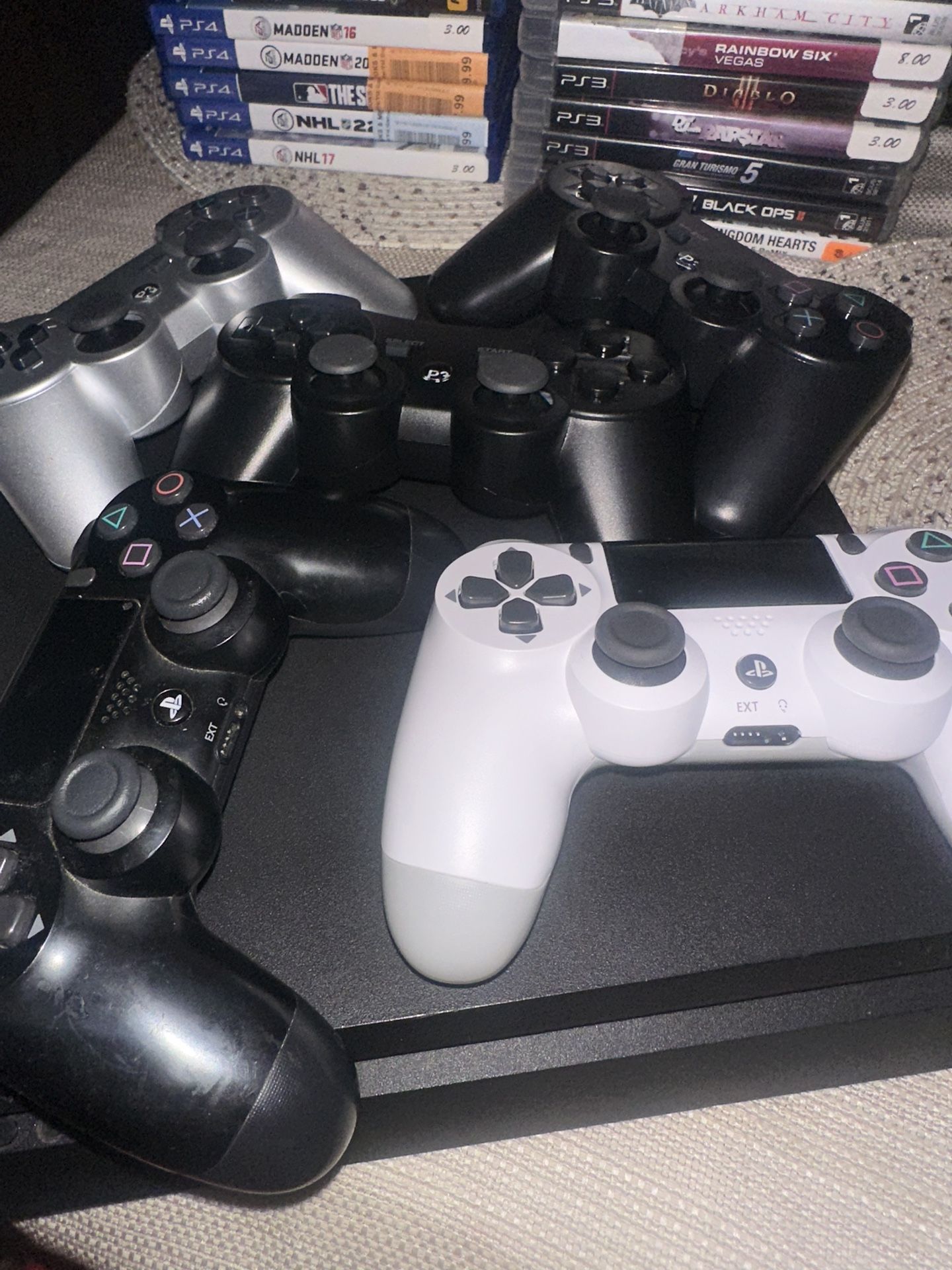 Bundle Of PS3 And PS4 Consoles And Games