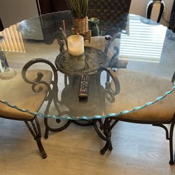 Glass Dining Room Table 