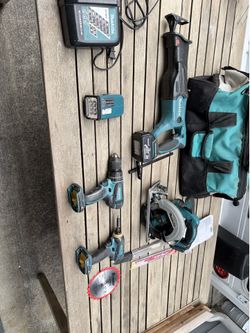 Makita 5 piece 18v set