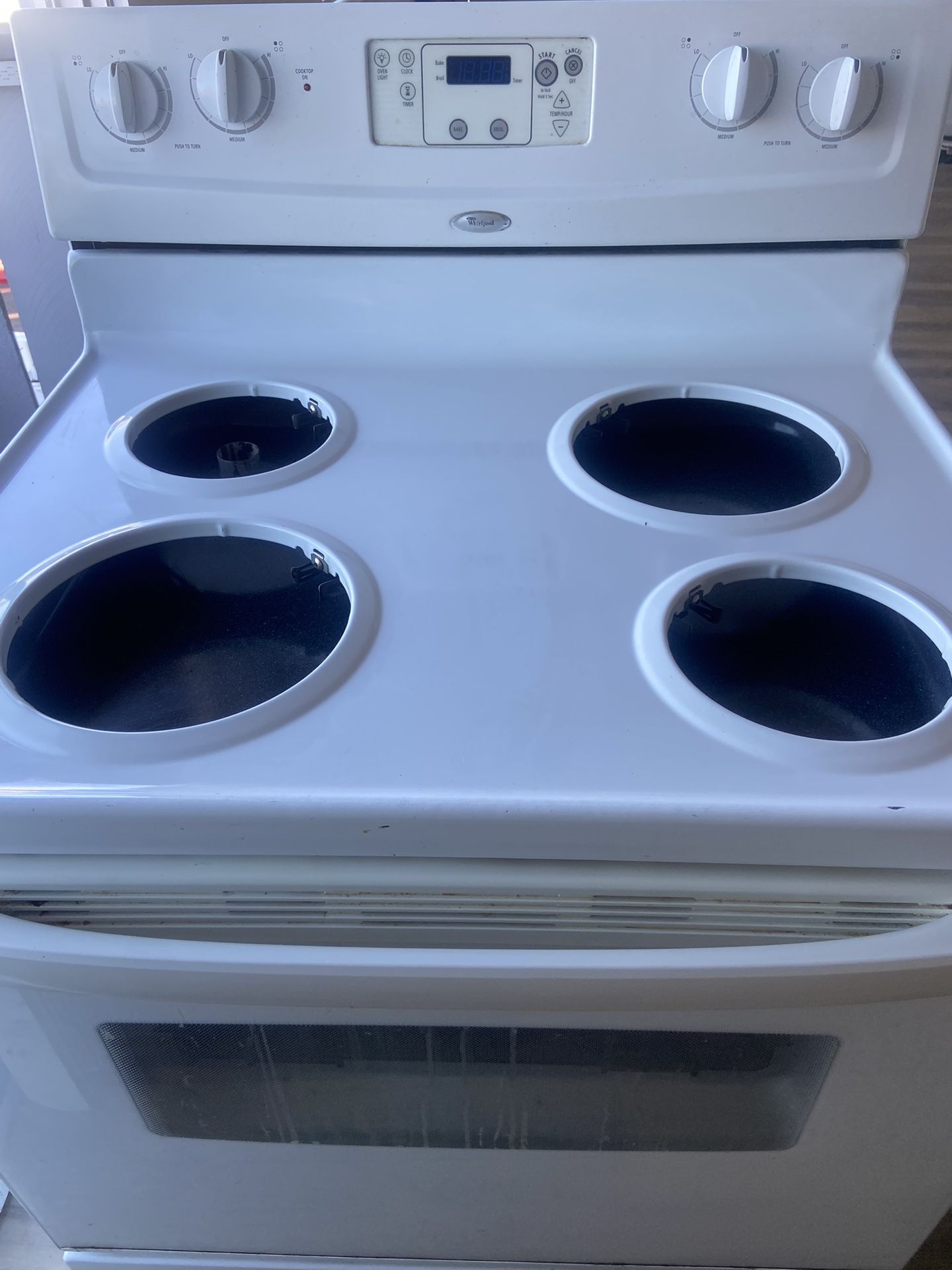 Whirlpool Stove Electric