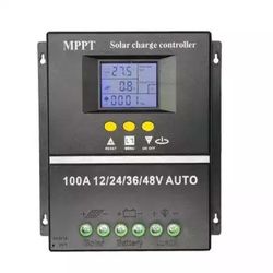 100A Solar Charge Controller MPPT PV Battery Regulator Charger 12V/24V/36V/48V