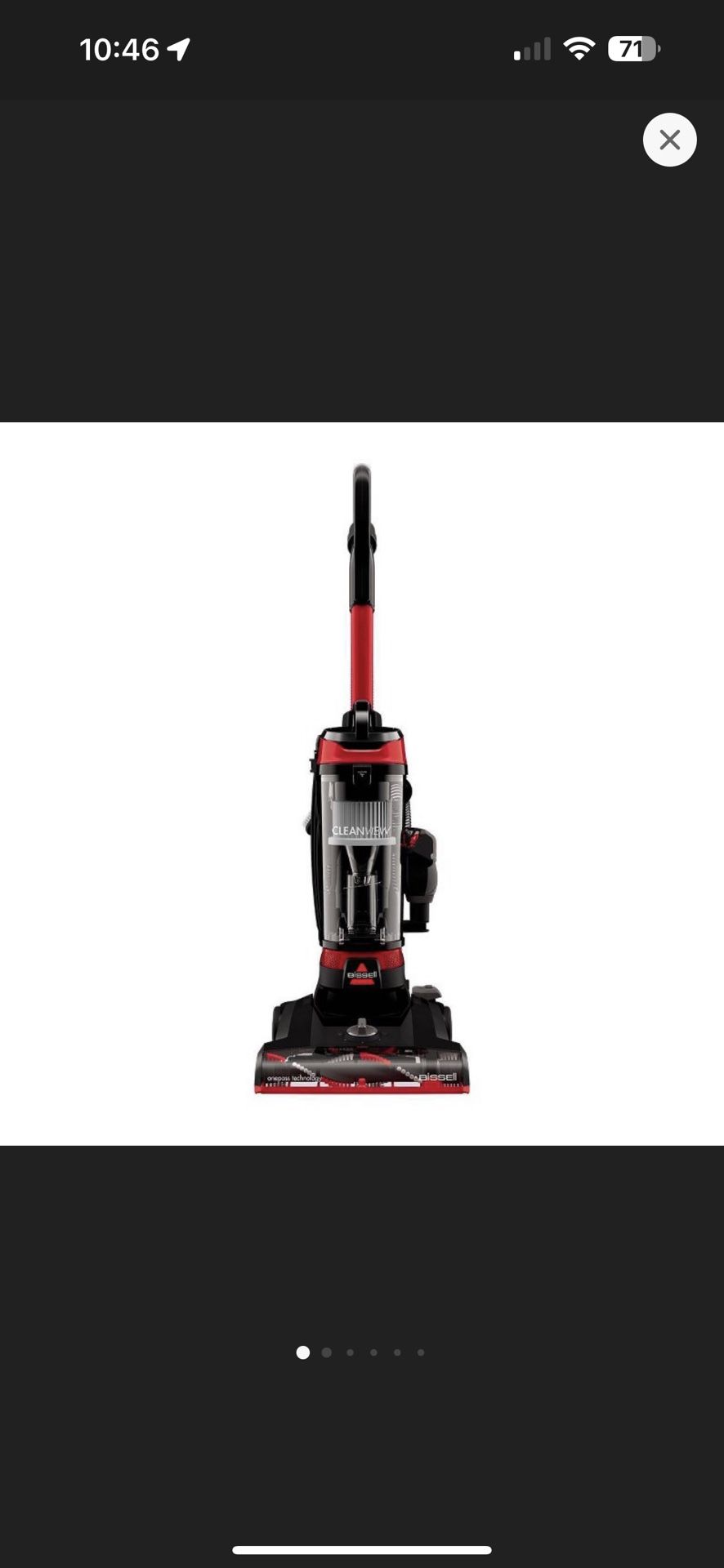 ✅Bissell Cleanview Compact Upright Vacuum Cleaner Model #3533 New SHIPS ASAP