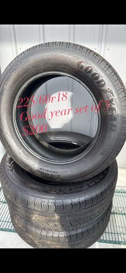 Tires set of 3 FIRM