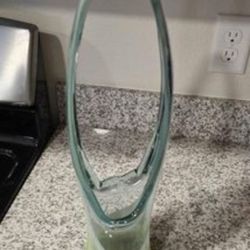 Vintage Murano Basket Vase