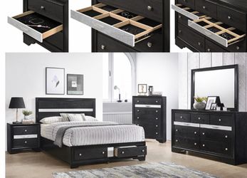 Regata Bedroom Set 5pc Queen 🥳🚛❤️📍🥰😍