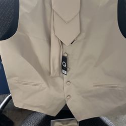 Mens vest, and bow ties