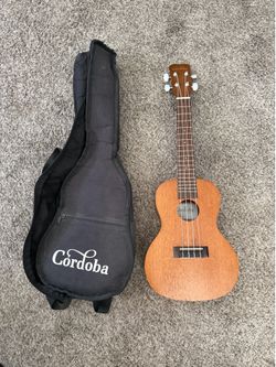 Cordoba UP100 Soprano Ukulele with Case