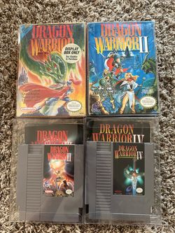 Dragon Warrior I II III IV NES - NOBTRADE