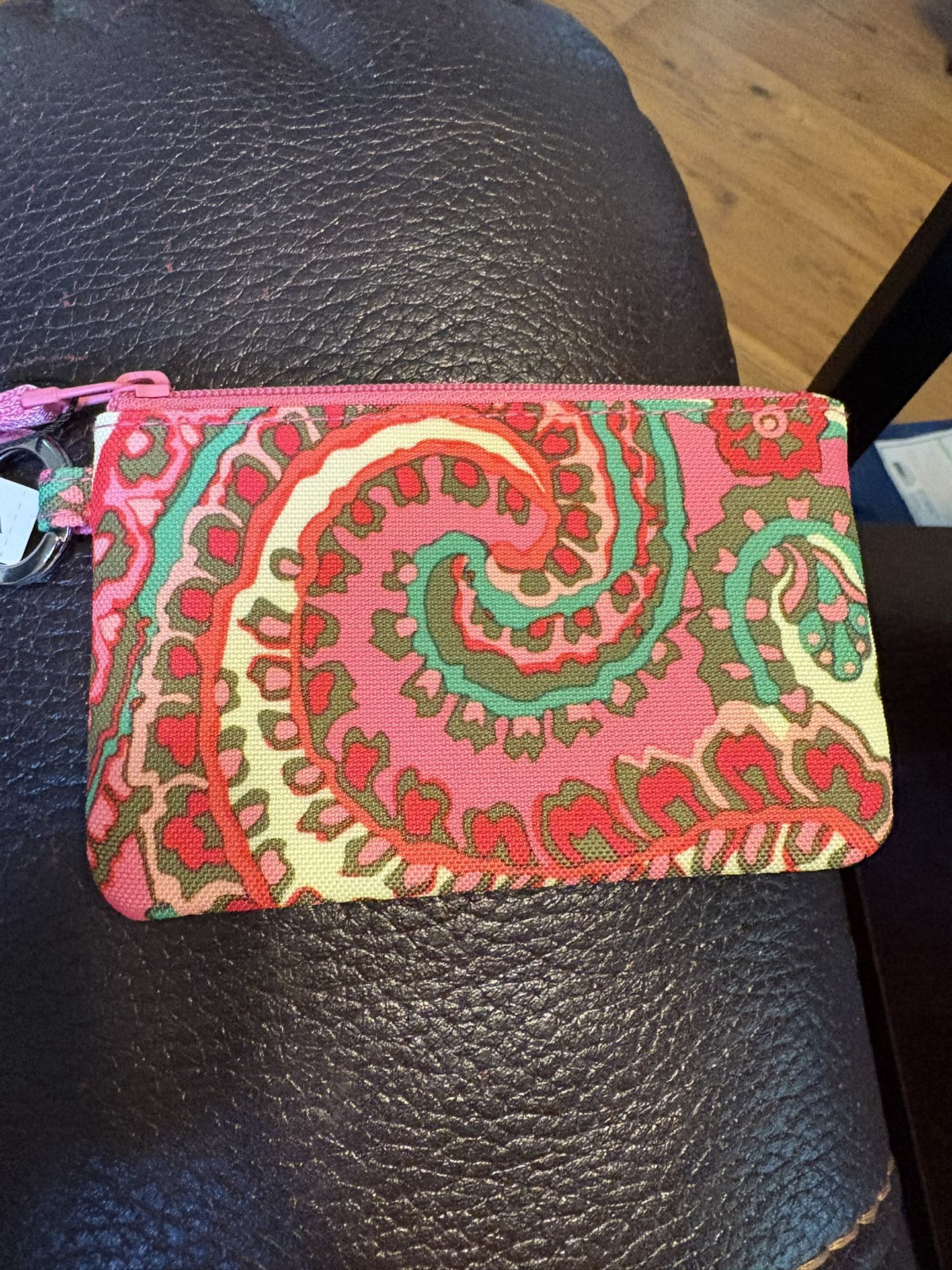 New W Tag Vera Bradley Coin Zipper Purse. Pu Bridgewater 
