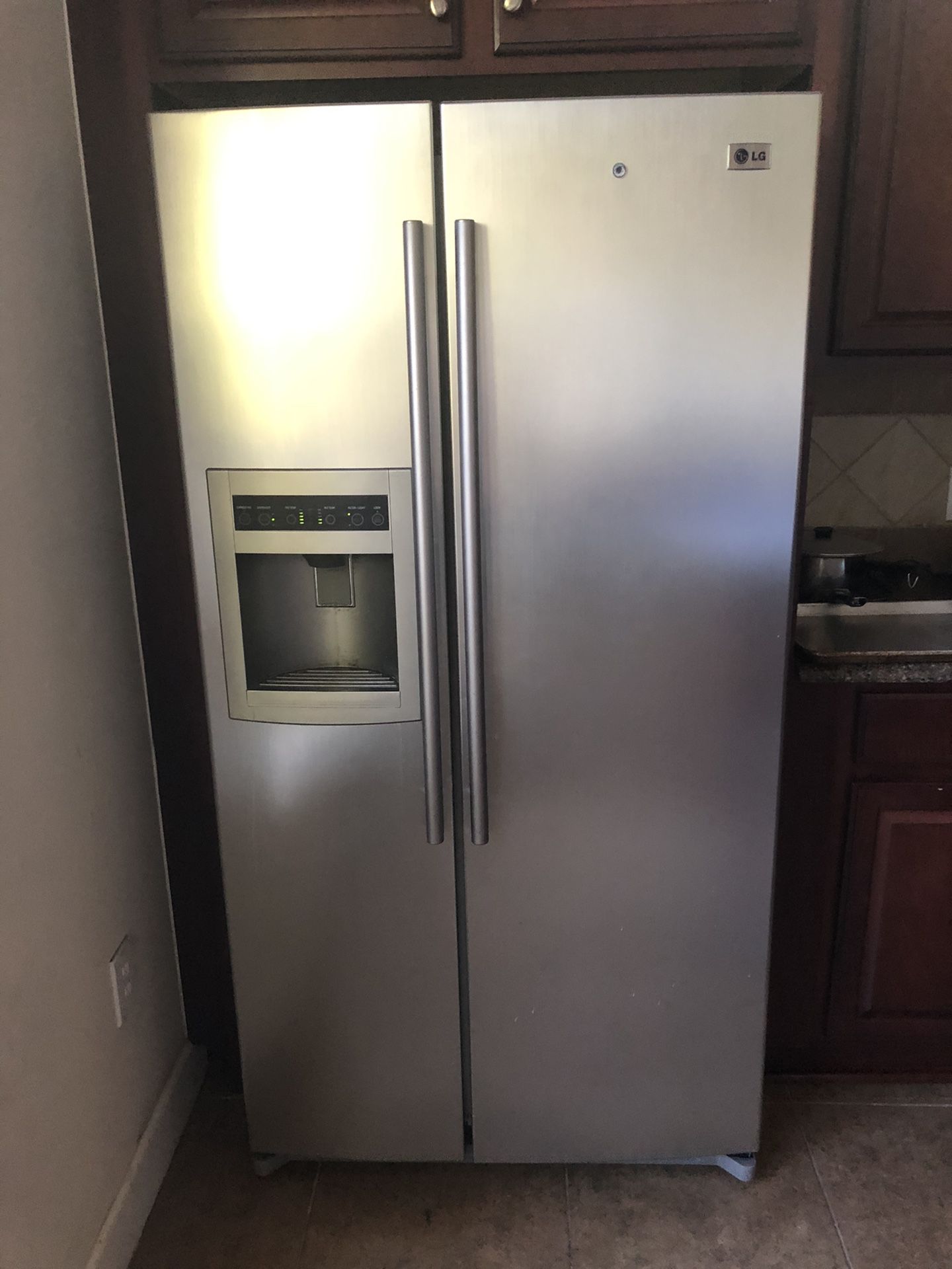 LG Stainless steel refrigerator