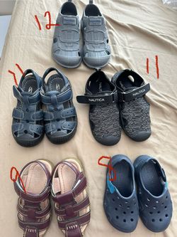 Boys Sandals / Water Shoes - $ 10 Each 