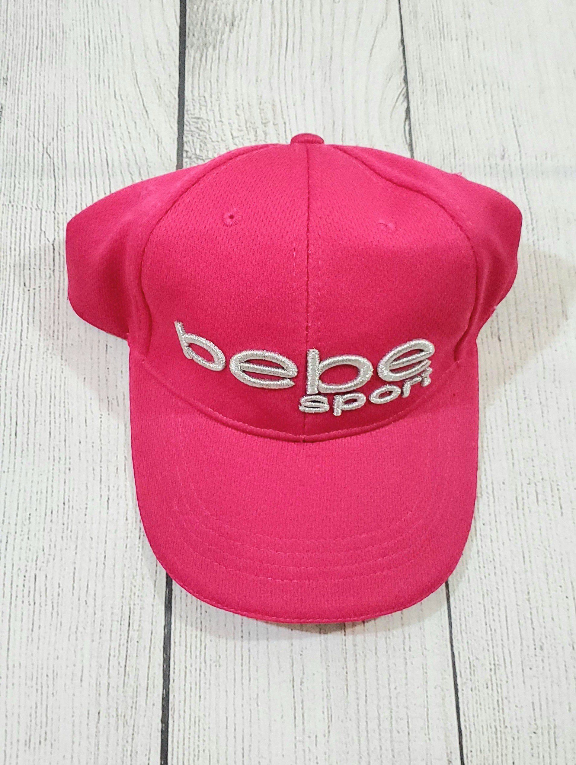 BEBE SPORT Womens Pink Adjustable Velcro Hat