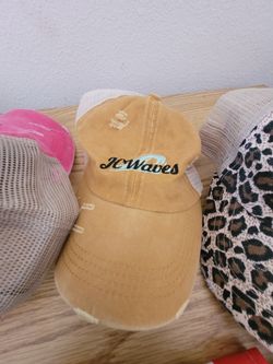 Ladies Ponytail Open Back Hat (New) 