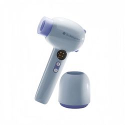 Bc Babycare Baby Toddler Cordless Hair Dryer Gentle Warm Air Quiet Portable Design for Home and Travel - purple