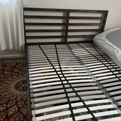 Queen Sized Bed Frame And Slats