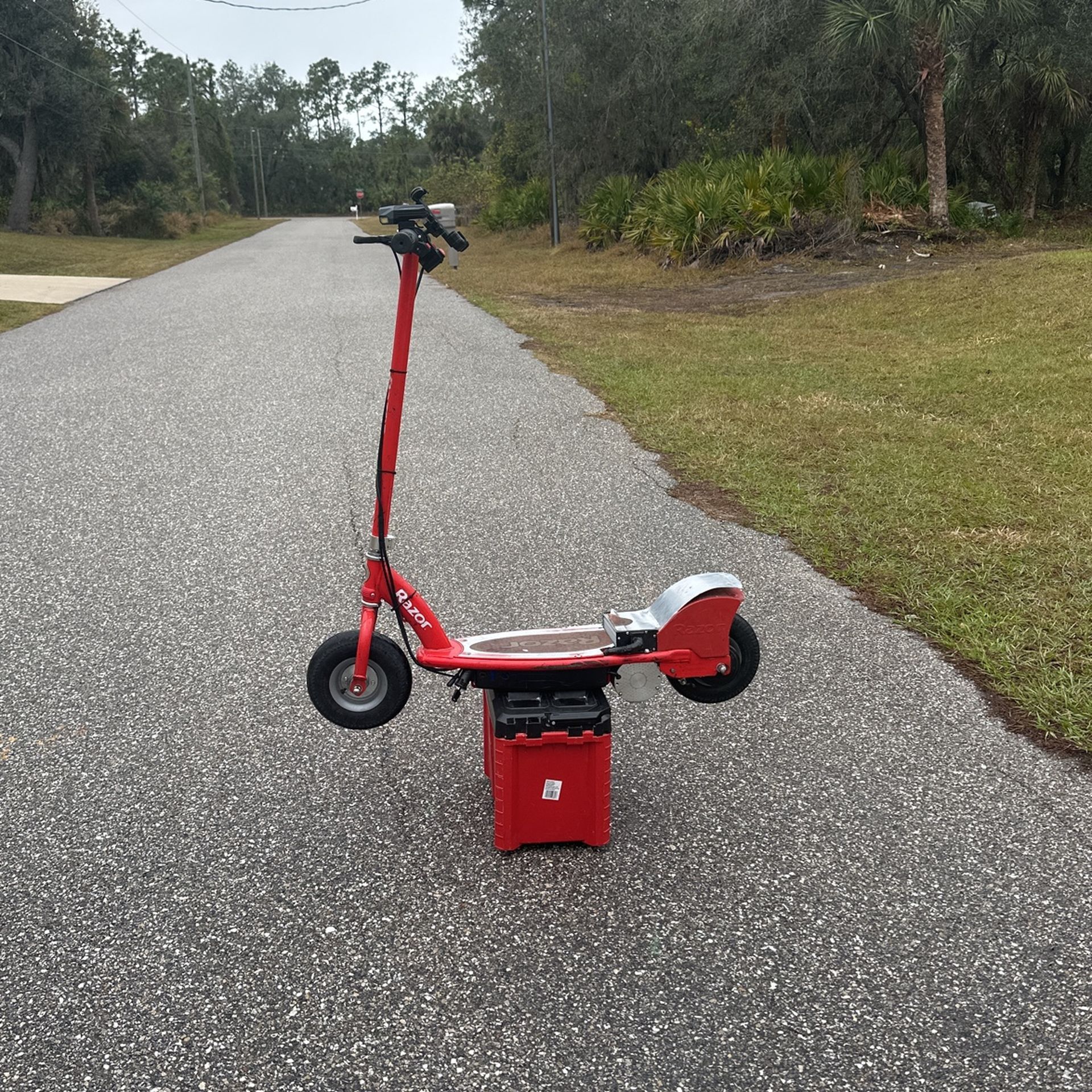 Electric Scooter Razor E300s Electric Scooter Razor E300 Modified