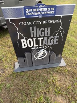 Cigar City Brewing Company / Lightning Beer Sign