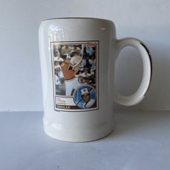 Vintage Topps Baltimore Orioles Cal Ripken Jr. 1983 Baseball Card Mug