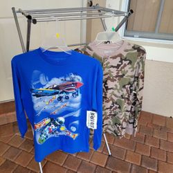 NEW with TAG...2  BOYS LONG SLEEVED SHIRTS 