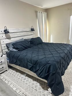 King Bed and Mattress