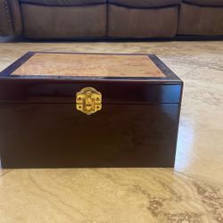 Jewelry box trunk storage container  13 x 7
