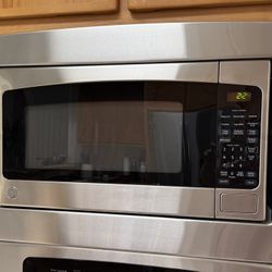FREE Stainless Steel GE Microwave