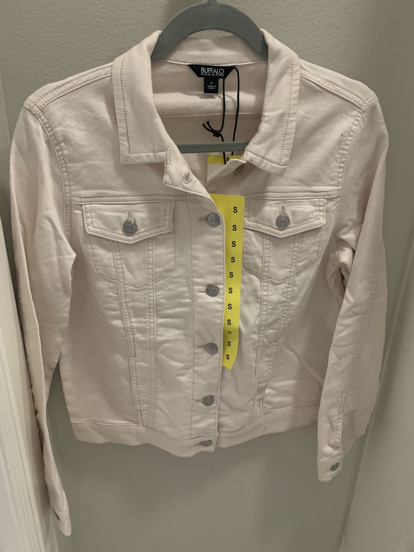 New Small Buffalo Denim Jacket 